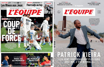 Pack L’Equipe + L’Equipe Magazine - Samedi 11 Janvier 2020