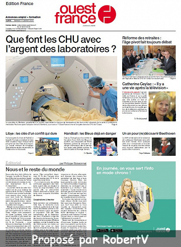 Ouest France - Samedi 11 Janvier 2020