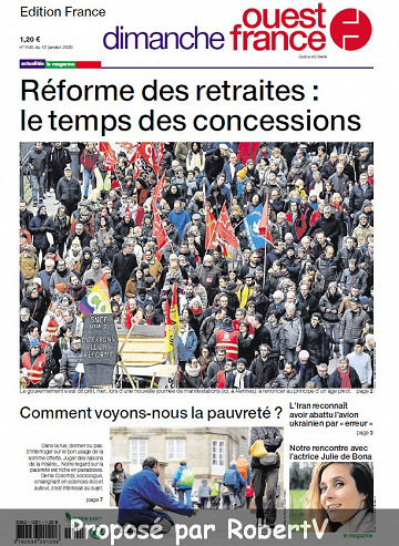 Ouest France - Dimanche 12 Janvier 2020