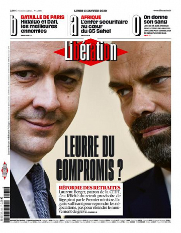 Libération du Lundi 13 Janvier 2020
