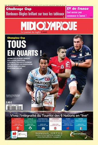Midi Olympique Rouge - 13 Janvier 2020