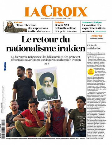 La Croix - 14 Janvier 2020