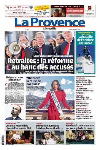 La Provence Marseille - Mardi 14 Janvier 2020