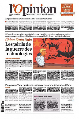 L’Opinion - 15 Janvier 2020