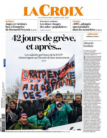 La Croix - 15 Janvier 2020