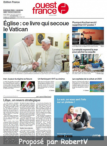 Ouest France - Mercredi 15 Janvier 2020