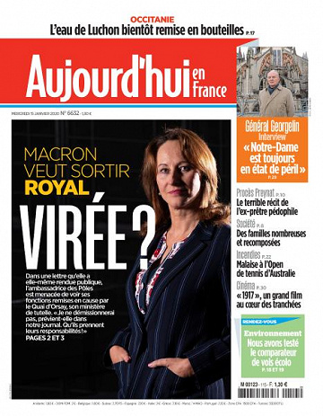 Aujourd’hui en France - 15 Janvier 2020