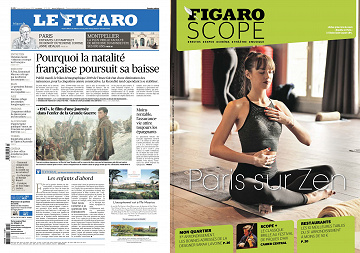 Pack Le Figaro et Le FigaroScope - Mercredi 15 Janvier 2020