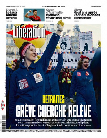 Libération du Vendredi 17 Janvier 2020