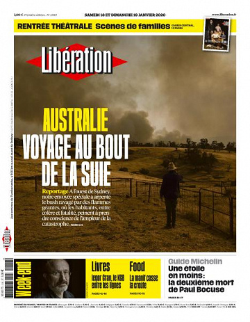 Libération du Samedi 18 et Dimanche 19 Janvier 2020