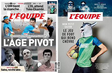 Pack L’Equipe + L’Equipe Magazine - Samedi 18 Janvier 2020