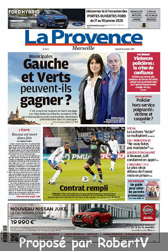 La Provence Marseille - Samedi 18 Janvier 2020