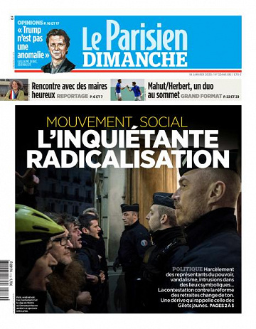 Le Parisien du Dimanche 19 Janvier 2020