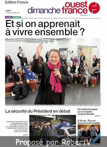 Ouest France - Dimanche 19 Janvier 2020