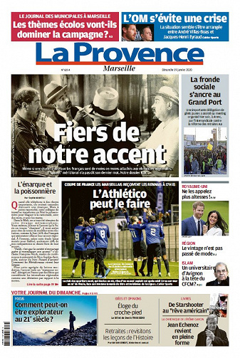 La Provence Marseille - Dimanche 19 Janvier 2020