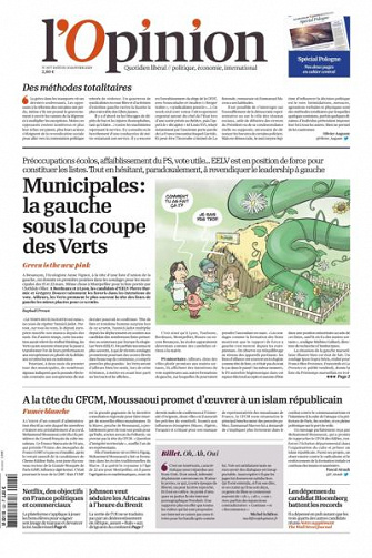 L’Opinion - 20 Janvier 2020