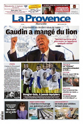 La Provence Marseille - Mardi 21 Janvier 2020
