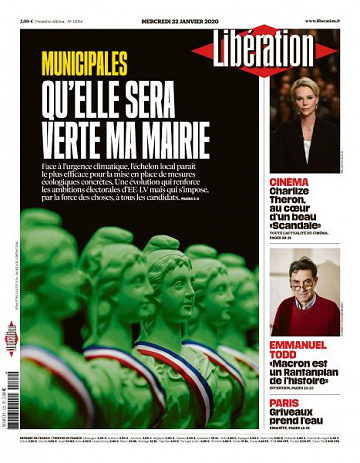 Libération du Mercredi 22 Janvier 2020