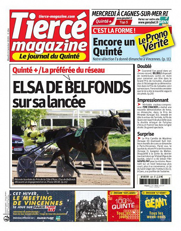 Tiercé Magazine du mardi 21 janvier 2020