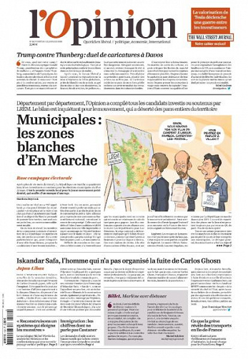 L’Opinion - 22 Janvier 2020