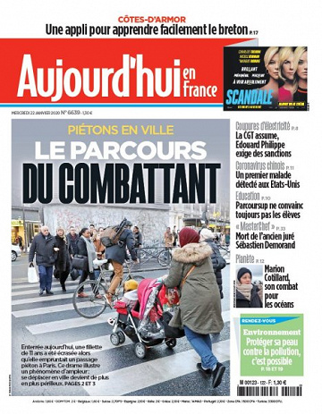 Aujourd’hui en France - 22 Janvier 2020