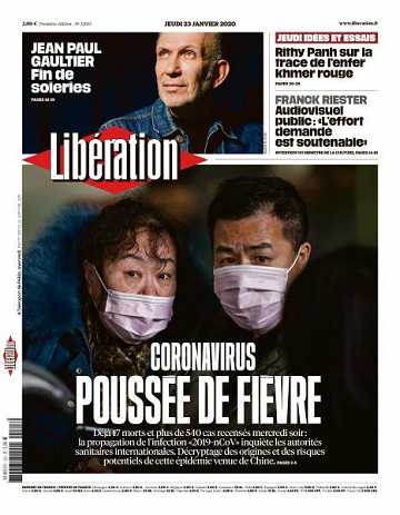 Libération du Jeudi 23 Janvier 2020