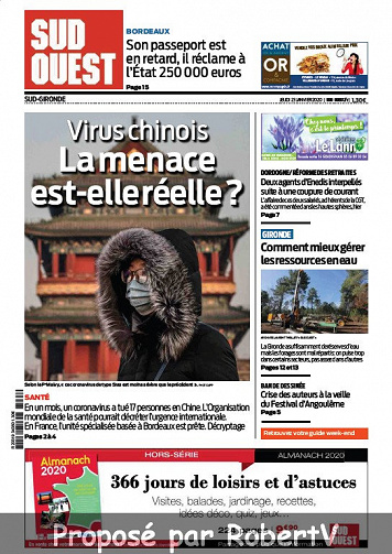 Sud Ouest Sud-Gironde - Jeudi 23 Janvier 2020