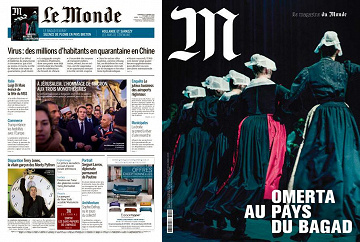Pack Le Monde + M le Magazine du Monde - 24 Janvier 2020
