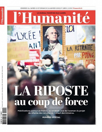 L’Humanite - 24-26 Janvier 2020