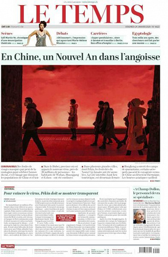 Le Temps du Vendredi 24 Janvier 2020