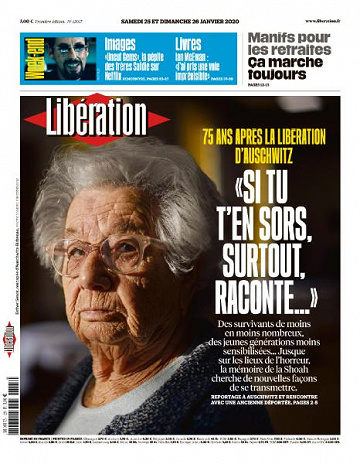 Liberation du Samedi 25 et Dimanche 26 Janvier 2020