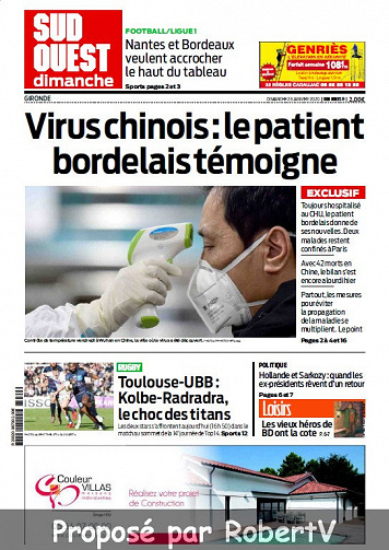 Sud Ouest Dimanche - Gironde - Dimanche 26 Janvier 2020