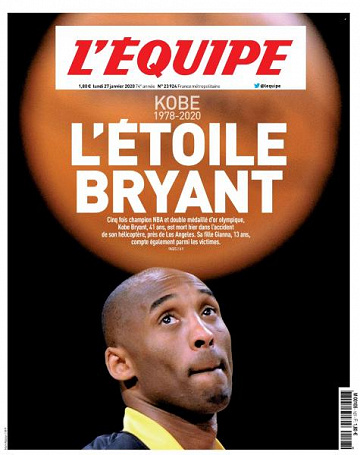 L’equipe du Lundi 27 Janvier 2020