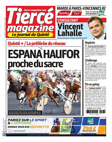 Tiercé Magazine du lundi 27 janvier 2020
