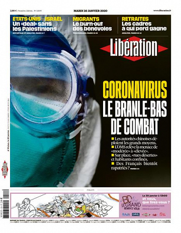 Liberation du Mardi 28 Janvier 2020