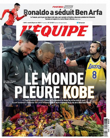 L’equipe du Mardi 28 Janvier 2020