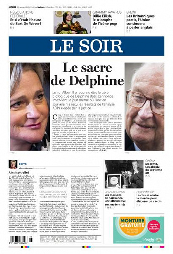 Le Soir - 28 Janvier 2020