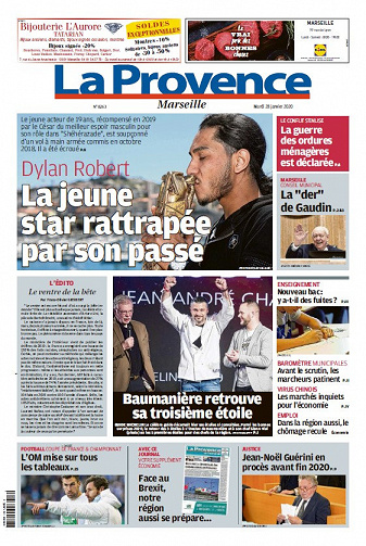 La Provence Marseille - Mardi 28 Janvier 2020