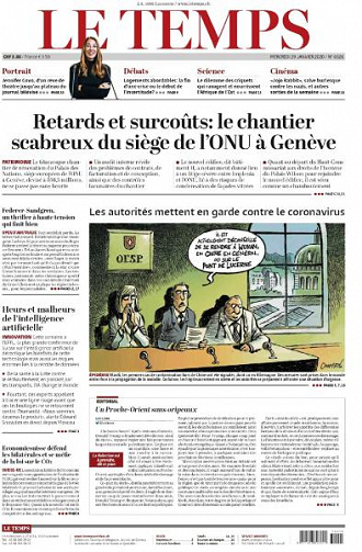 Le Temps du Mercredi 29 Janvier 2020