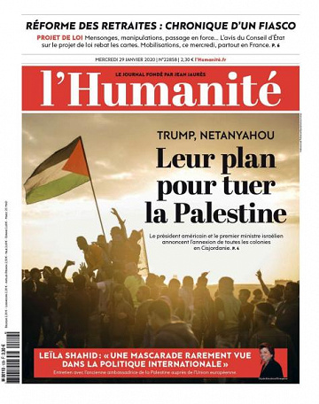 L’Humanite - 29 Janvier 2020