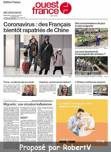 Ouest France - Mercredi 29 Janvier 2020