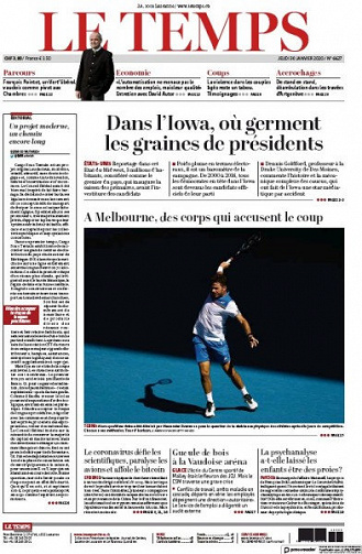 Le Temps du Jeudi 30 Janvier 2020