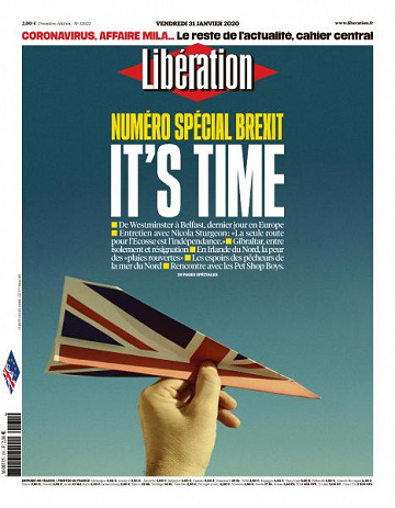 Libération du Vendredi 31 Janvier 2020