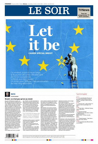 Le Soir - 31 Janvier 2020