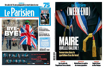 Pack Le Parisien + Le Parisien Week-End - Vendredi 31 Janvier 2020