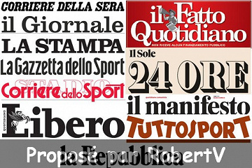 Pack Stampa italiana - Venerdì 31 gennaio 2020