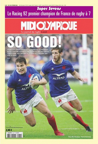 Midi Olympique Rouge - 3 Février 2020
