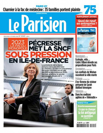 Le Parisien du Mercredi 5 Février 2020