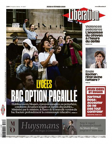 Libération du Jeudi 6 Février 2020