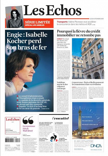 Les Echos du Jeudi 6 Février 2020
